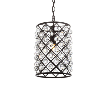 Gabrielle Crystal/Metal LED Pendant
